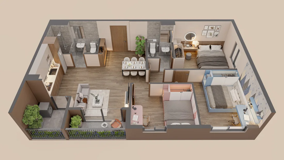 Bình Minh Tây Bắc: Dự án nhà ở xã hội tại Lào Cai- Ảnh 5. Bình Minh Tây Bắc: Dự án nhà ở xã hội tại Lào Cai- Ảnh 5.