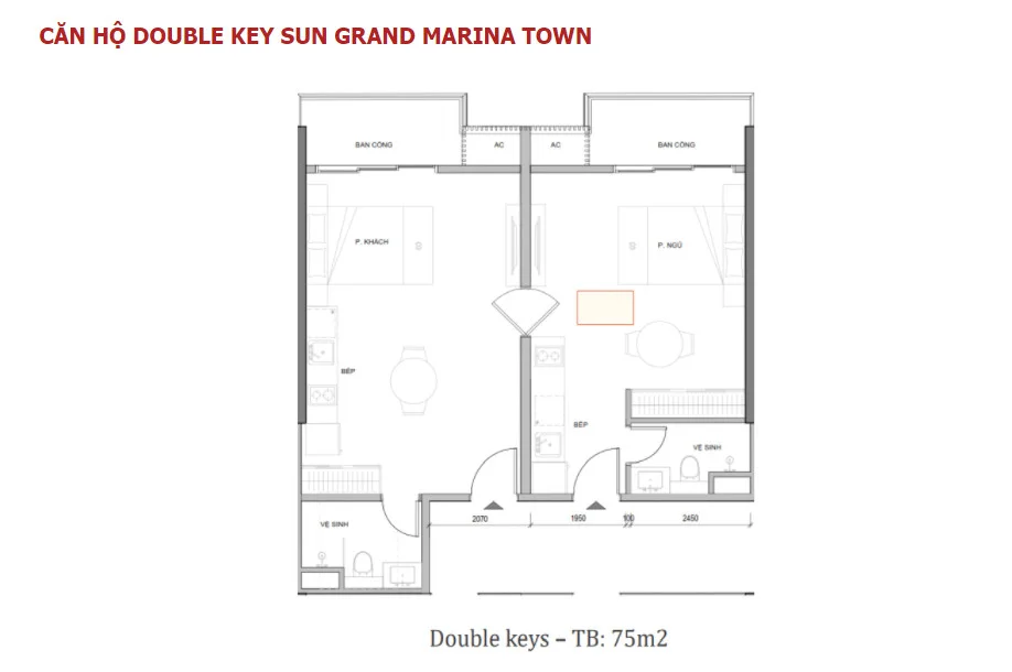 Căn hộ double Sun Grand Marina Town Hạ Long Căn hộ double Sun Grand Marina Town Hạ Long