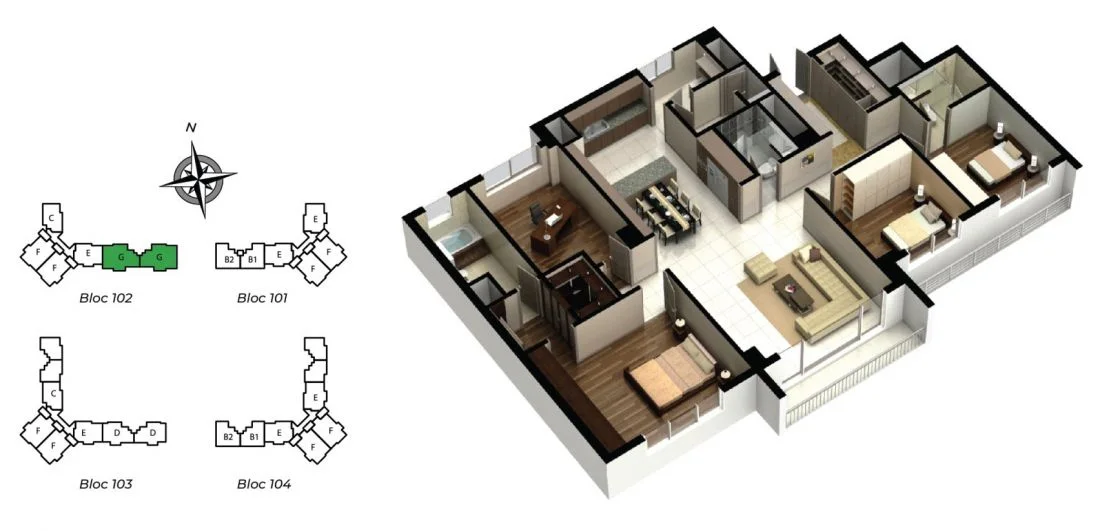 Căn hộ Essensia Hà Nội