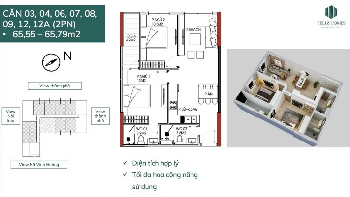 Căn hộ Feliz Homes Hà Nội 4