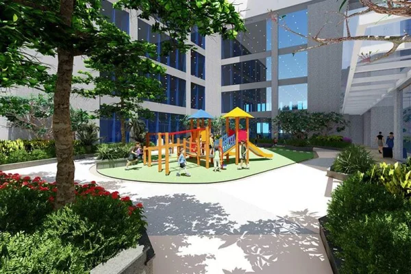 Khuôn viên dự án chung cư Harmony Square Hà Nội Khuôn viên dự án chung cư Harmony Square Hà Nội