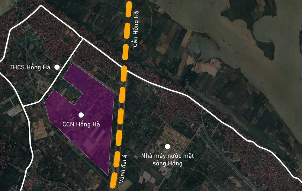 Cụm công nghiệp Hồng Hà tại Hà Nội