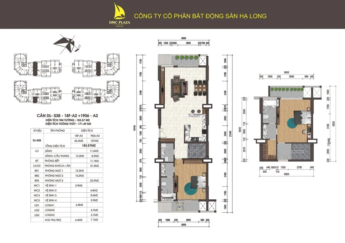 DMC Plaza: Dự án trung tâm thương mại và căn hộ tại Tp. Hạ Long
