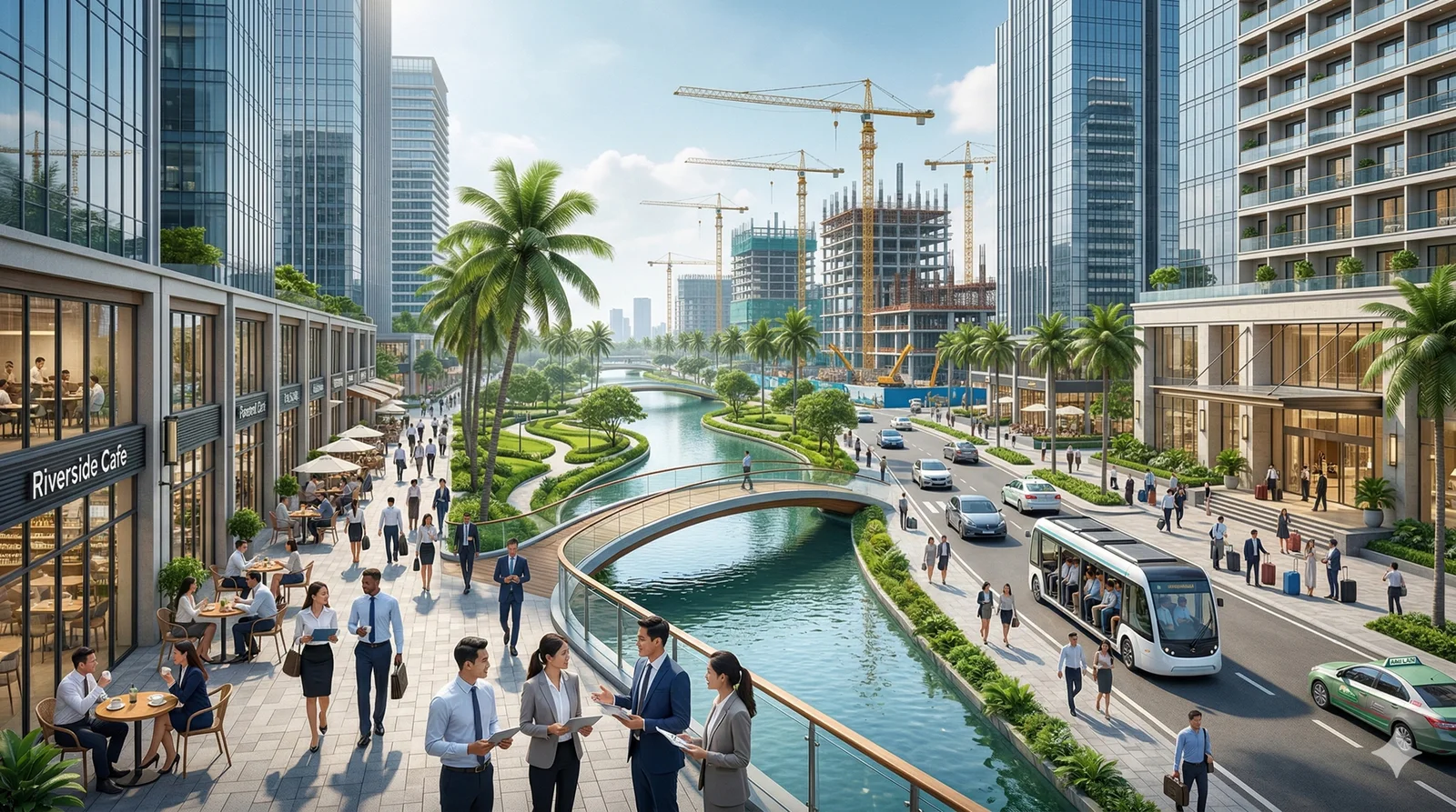 Dự án lớn nhất lịch sử miền Tây do Vingroup đề xuất : Rộng gấp đôi sân bay Tân Sơn Nhất, dân số dự kiến 300.000 người - Ảnh 7.