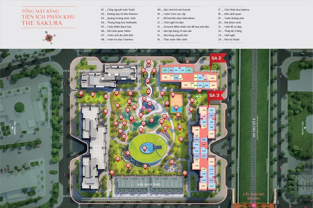 Dự án phân khu The Sakura – Vinhomes Smart City Hà Nội