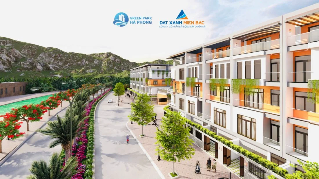 Green Park Hà Phong: Dự án nhà phố, shophouse tại Quảng Ninh