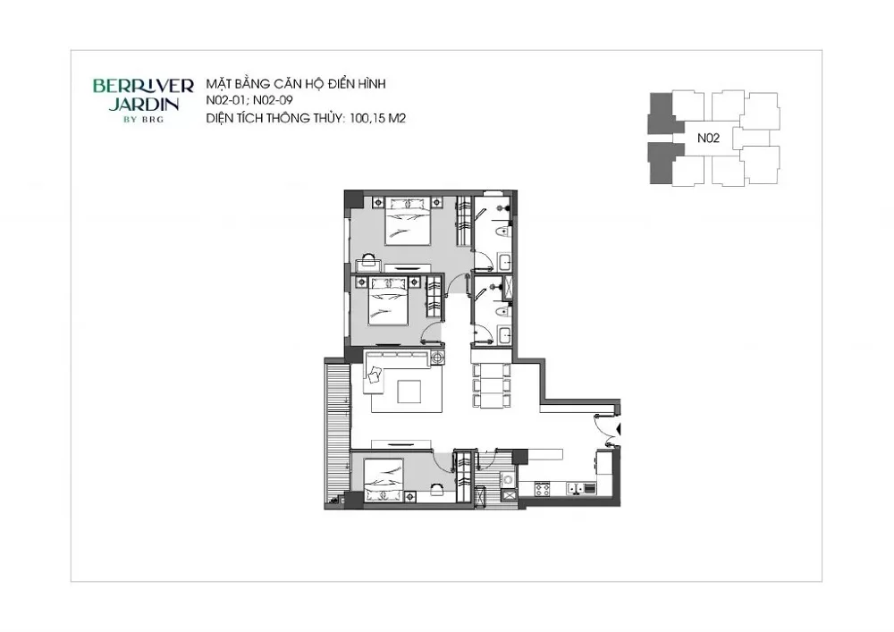 Khu chung cư Berriver Jardin Long Biên