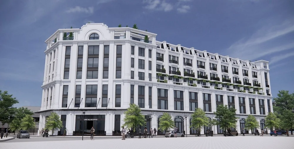 Langs Village: Dự án tổ hợp văn phòng và shophouse tại Hà Nội