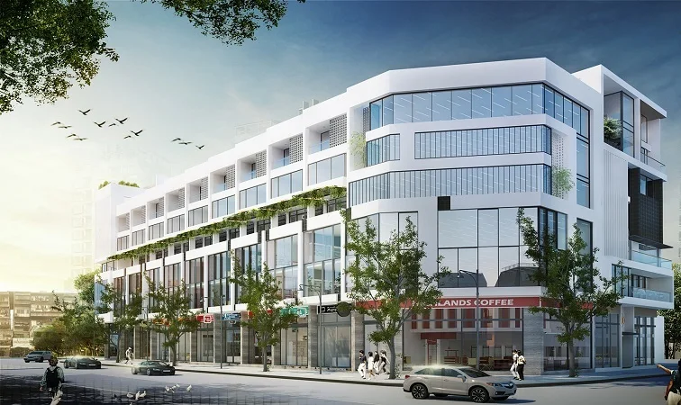 Langs Village: Dự án tổ hợp văn phòng và shophouse tại Hà Nội