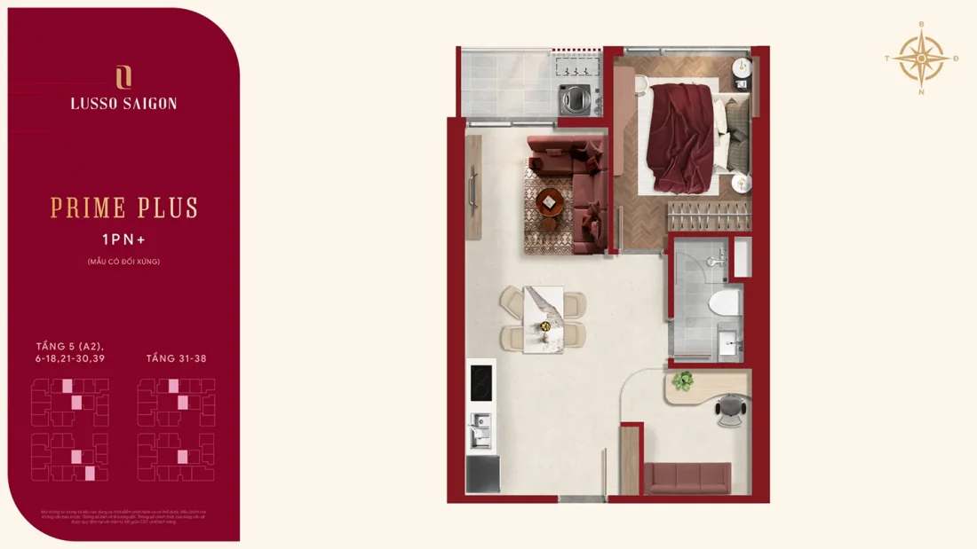 Lusso Saigon: Phân khu căn hộ thuộc La Pura TP.HCM- Ảnh 4. Lusso Saigon: Phân khu căn hộ thuộc La Pura TP.HCM- Ảnh 4.