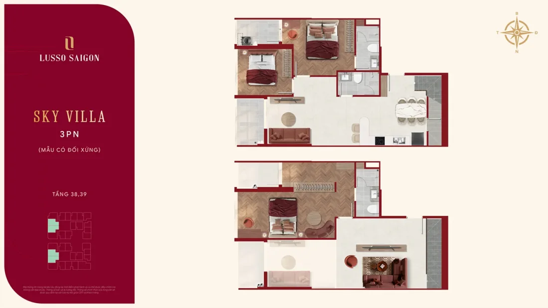 Lusso Saigon: Phân khu căn hộ thuộc La Pura TP.HCM- Ảnh 9. Lusso Saigon: Phân khu căn hộ thuộc La Pura TP.HCM- Ảnh 9.