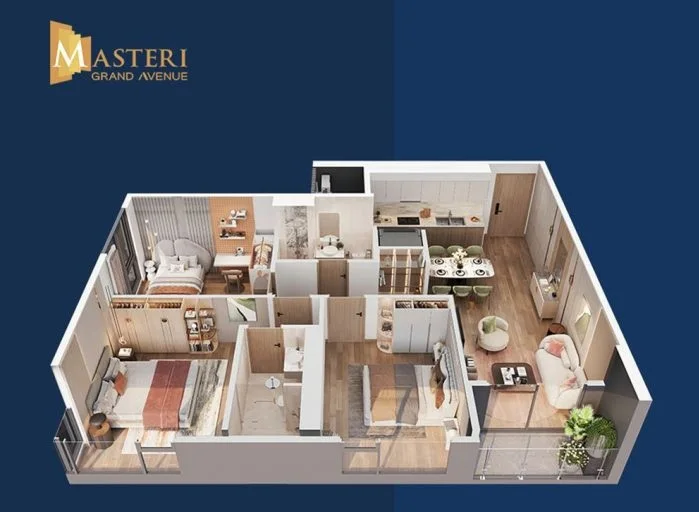 Masteri Grand Avenue: Dự án căn hộ tại Đông Anh- Ảnh 7. Masteri Grand Avenue: Dự án căn hộ tại Đông Anh- Ảnh 7.