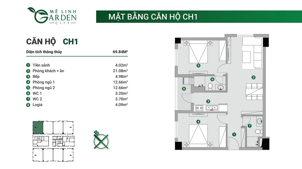 Mê Linh Garden City: Dự án nhà ở xã hội tại Hà Nội
