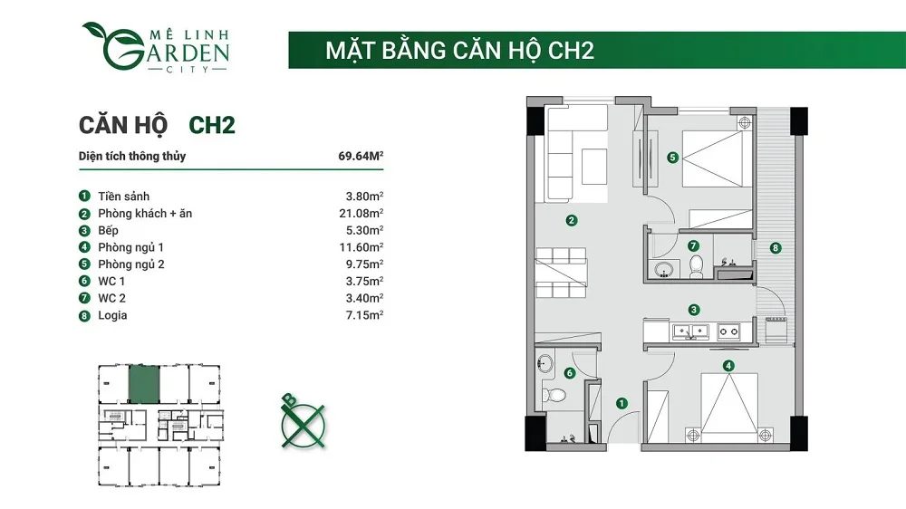 Mê Linh Garden City: Dự án nhà ở xã hội tại Hà Nội