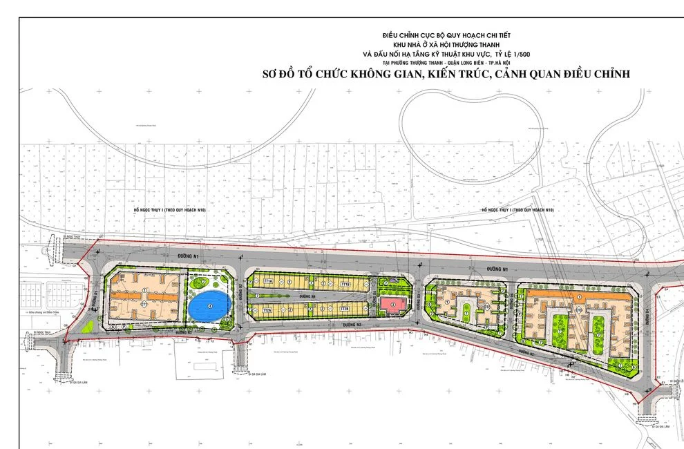 Nhà ở xã hội Thượng Thanh: Dự án tại Long Biên