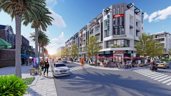 Nhà phố thương mại Bình Minh Garden Long Biên