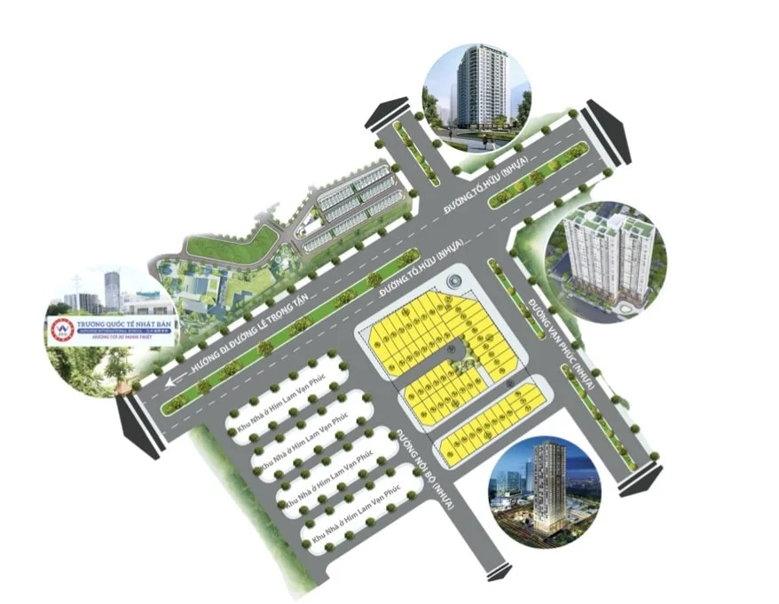 Palmy Diamond Vạn Phúc: Tổ hợp nhà phố tại Hà Đông