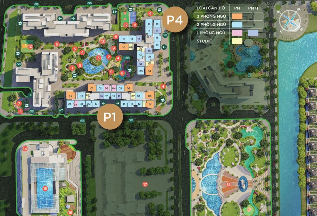 Phân khu The Pavilion Gia Lâm