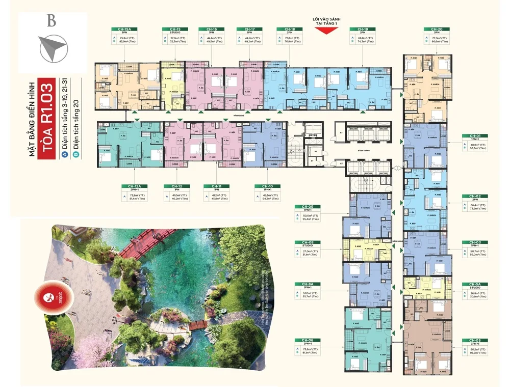 The Zenpark: Dự án khu căn hộ tại Vinhomes Ocean Park