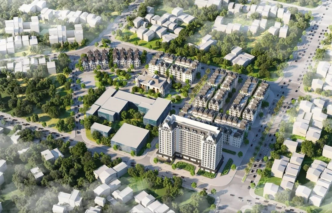 Tổ hợp căn hộ, nhà liền kề Helianthus Center Red River Hà Nội