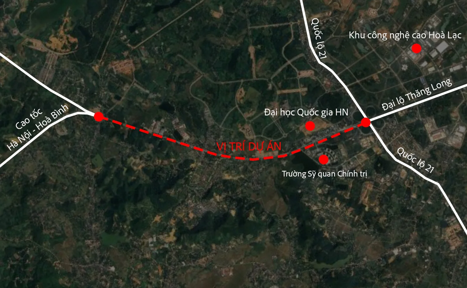 Toàn cảnh con đường rộng nhất Việt Nam, kết nối đại lộ dài nhất với đại học lớn nhất cả nước